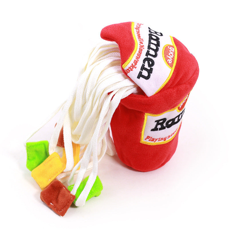 Ramen Dog Toy
