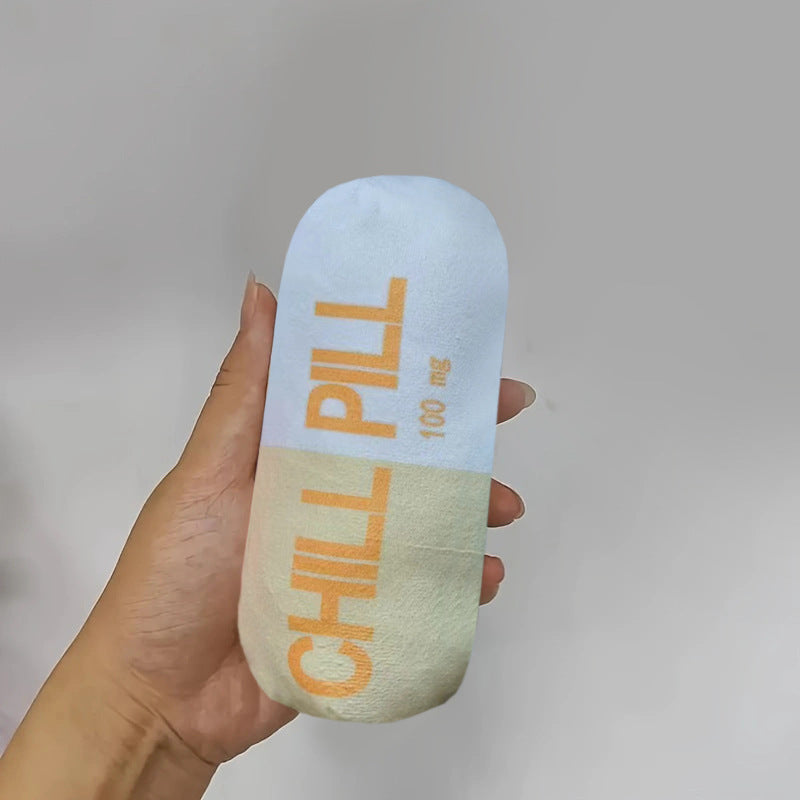 Plush Chill Pill Toy