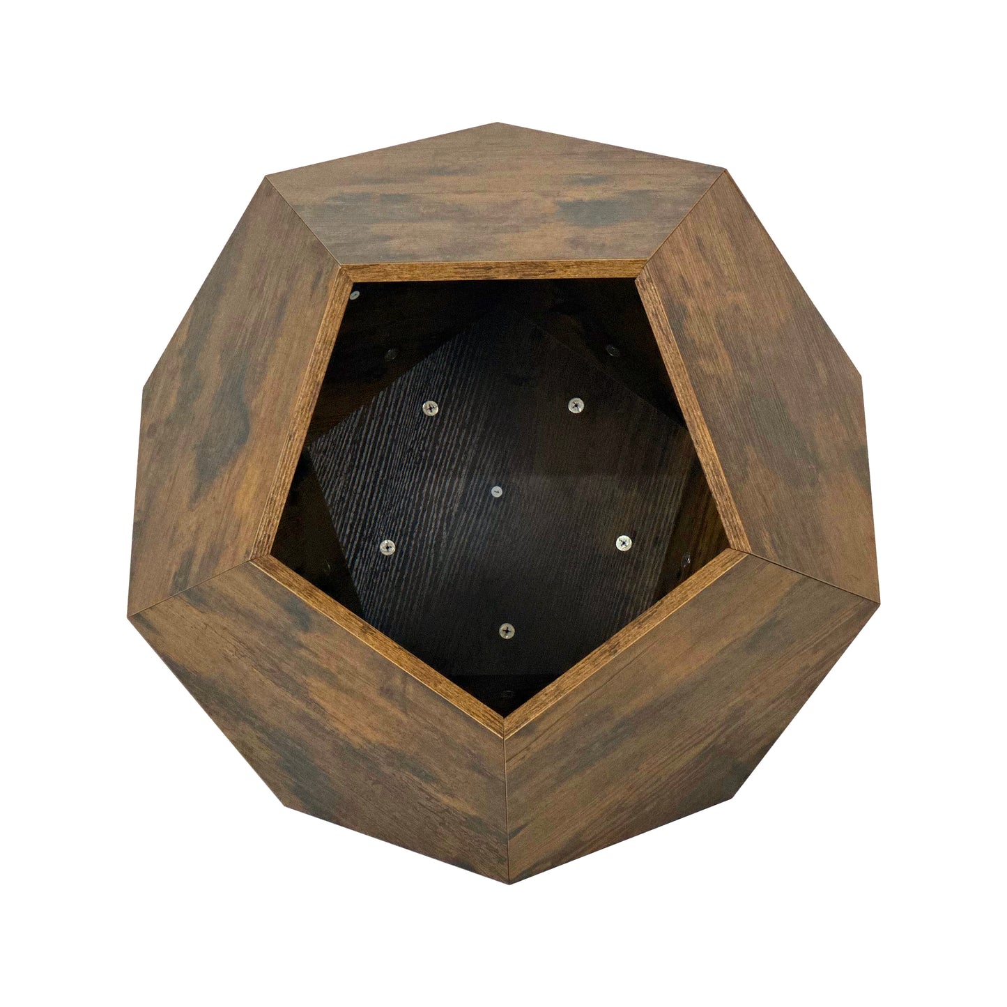 25.98'' geometric cat bed side table