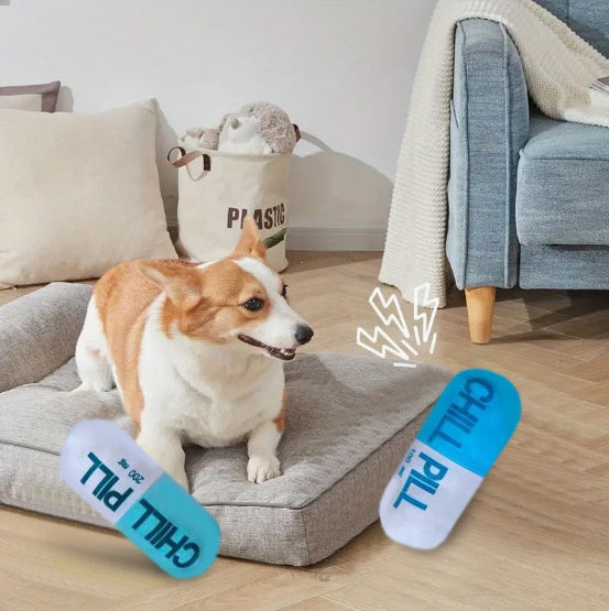 Plush Chill Pill Toy