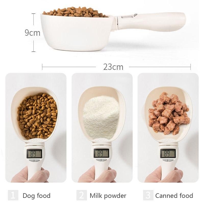Electric Measuring Pet Food Scoop