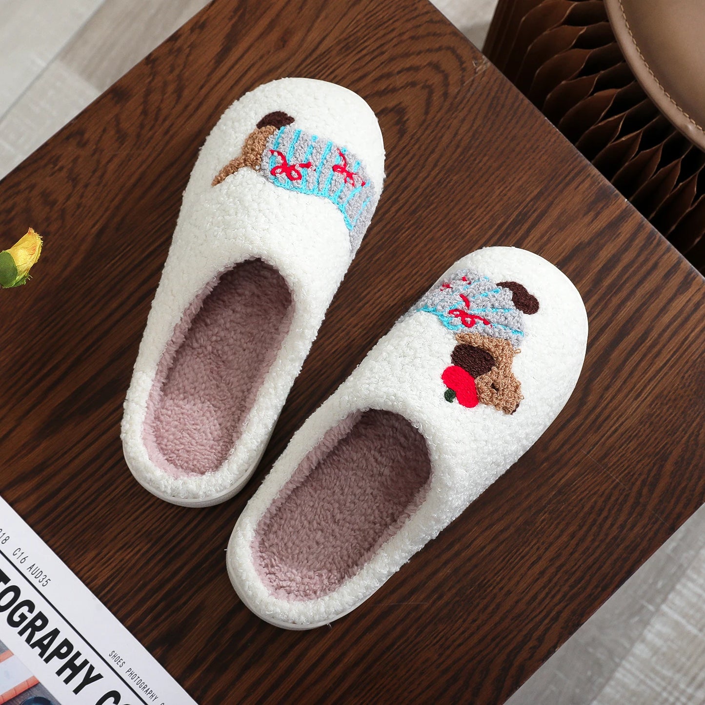 Dachshund Thick-Soled Slippers