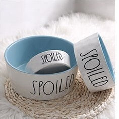 SPOILED Ceramic Food/Water Bowl