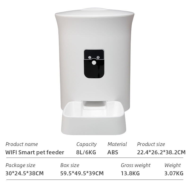 WiFi Smart Automatic Pet Feeder