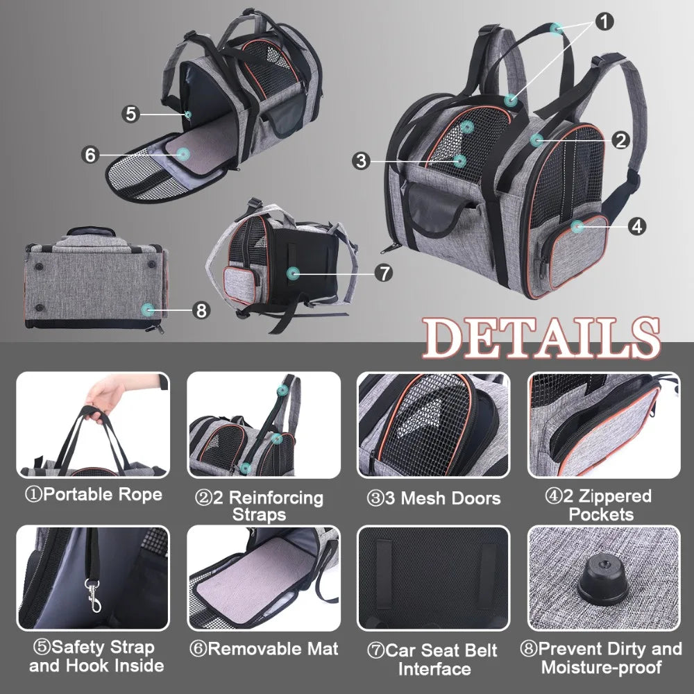 Cat/ Small Dog Backpack Carrier
