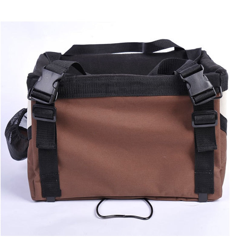 Pet Bicycle Basket Carrier