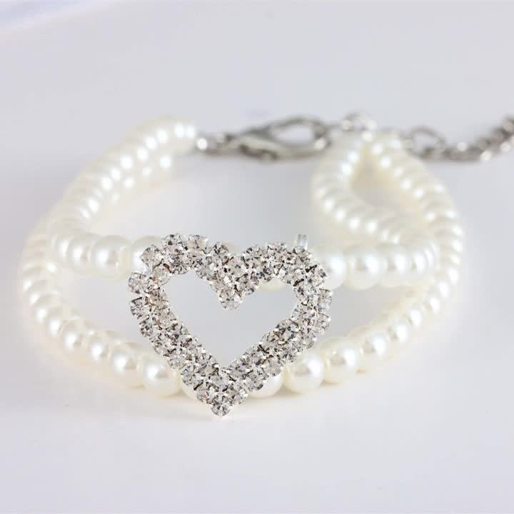 Pearl/Rhinestone Necklace