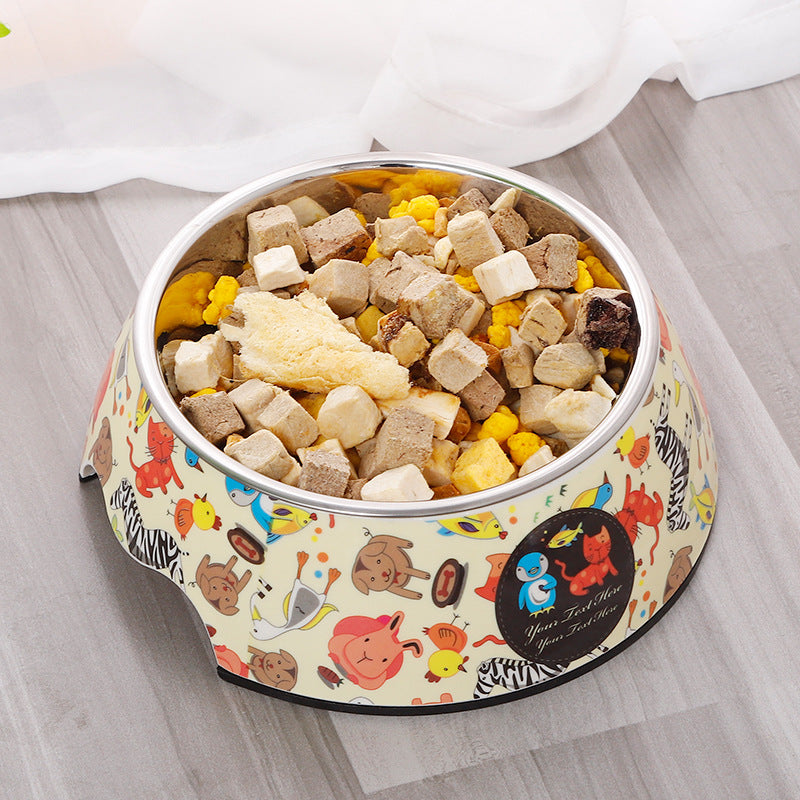 Melamine/Stainless Steel Food/Water Bowl