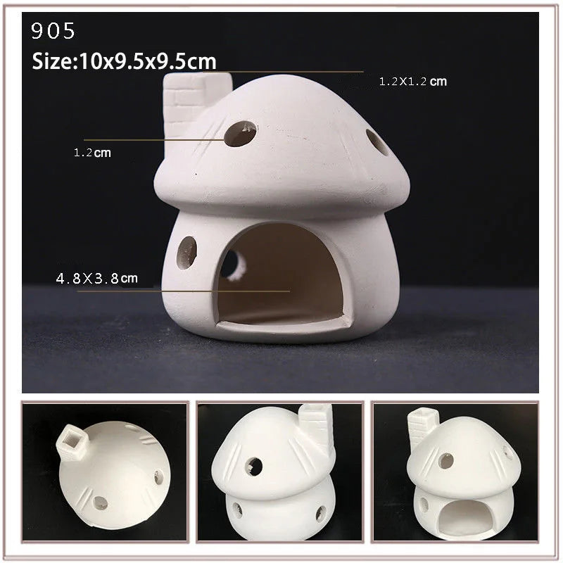Shrimp/Fish Ceramic Spawning Ornament