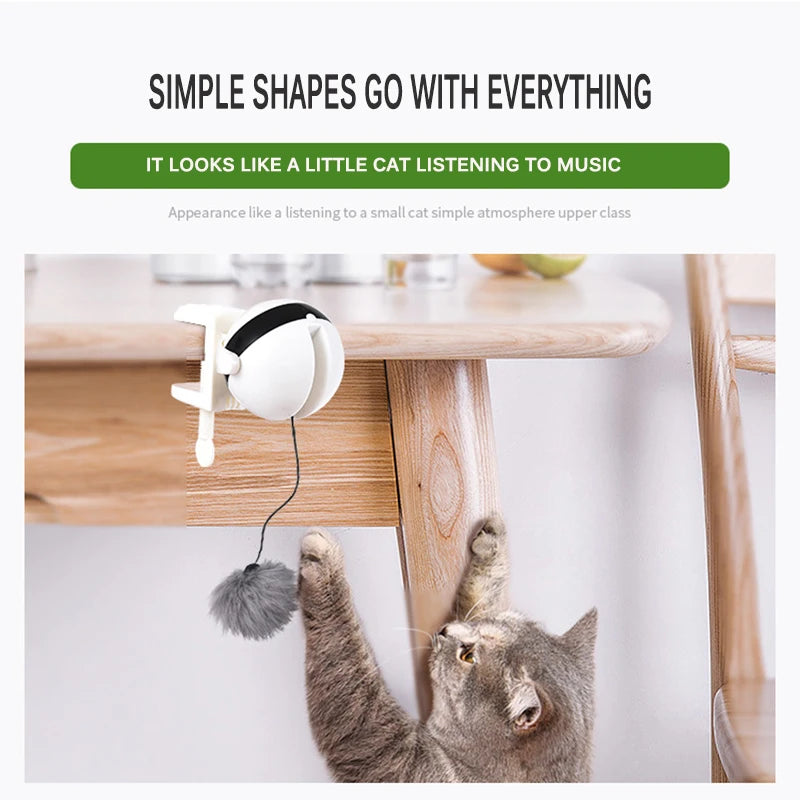 Mounted Electric Cat Teaser Toy