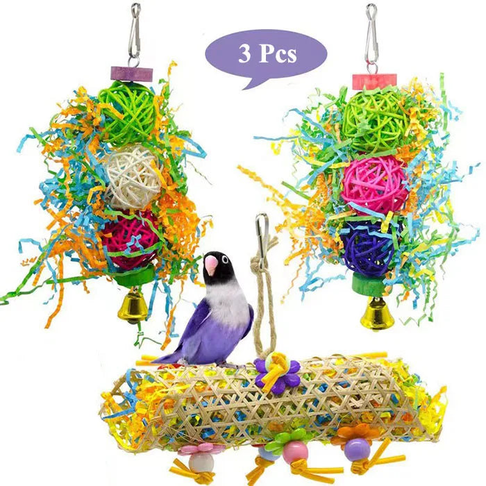 2/3Pcs/lot Bird Toy Set