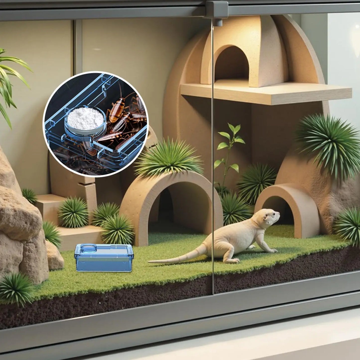 Reptile Anti-Escape Bowl