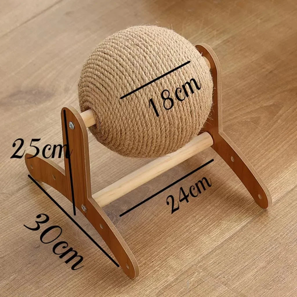 Sisal Ball Scratcher
