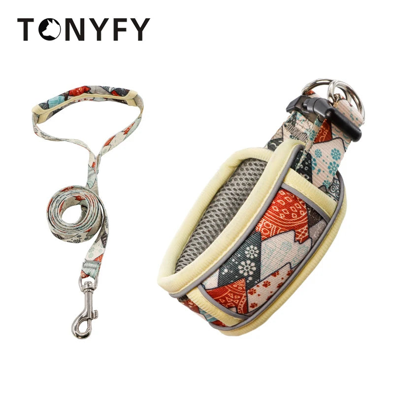 Patchwork Collar/Leash Set