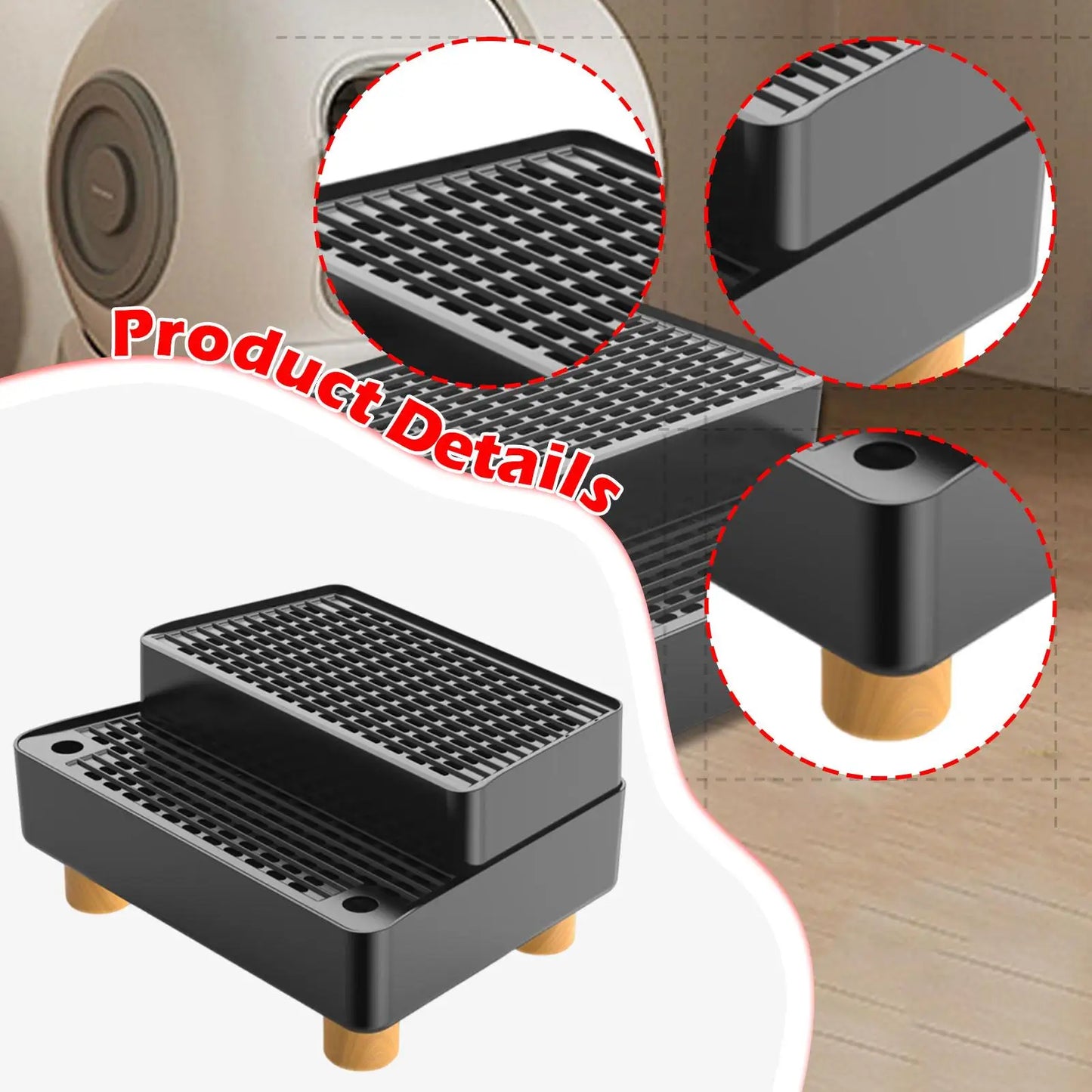 Cat Litter Box Steps