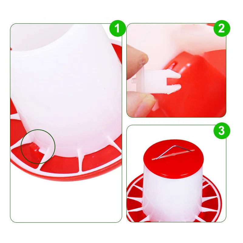 1/3/5Kg Automatic Poultry Feeder