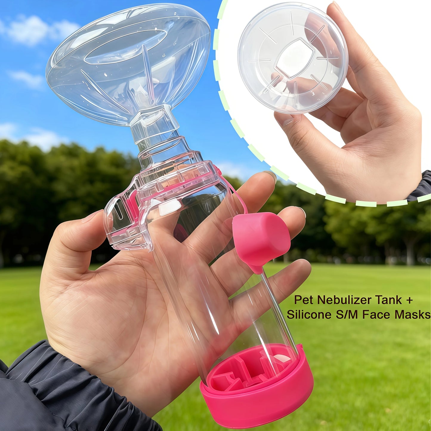 Pet Inhaler Spacer