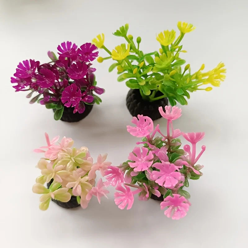 10pcs Aquarium Plant Decor