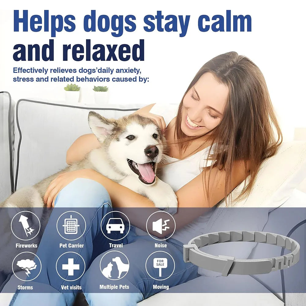 38/70cm Dog/Cat Calming Collar