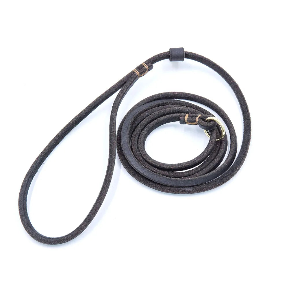 Real Leather Slip Lead