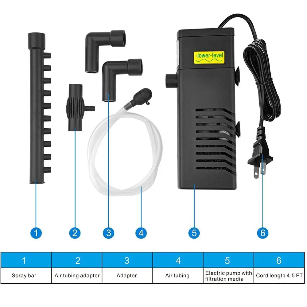 Aquarium Water Curtain Filter