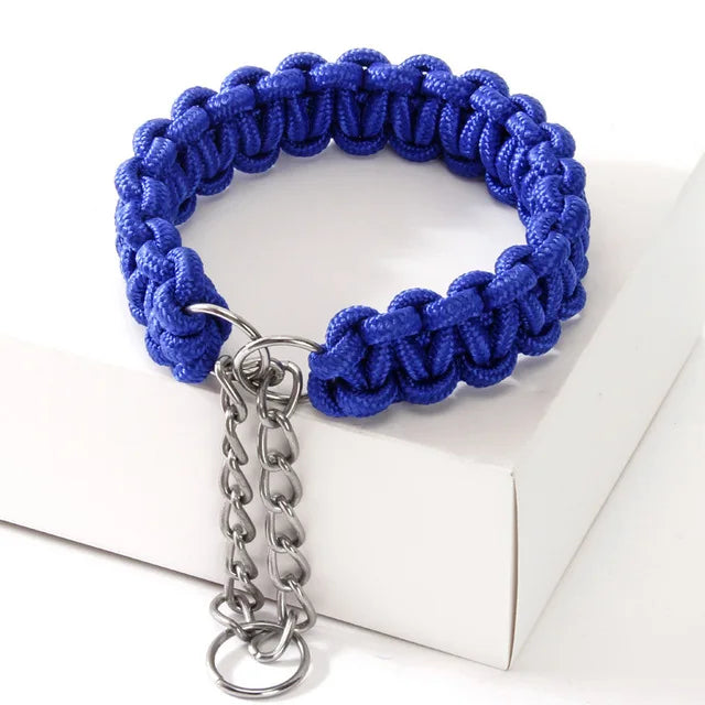 Paracord Chain Martingale Collar