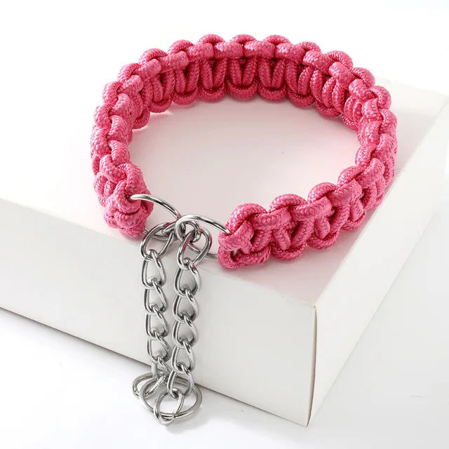 Paracord Chain Martingale Collar