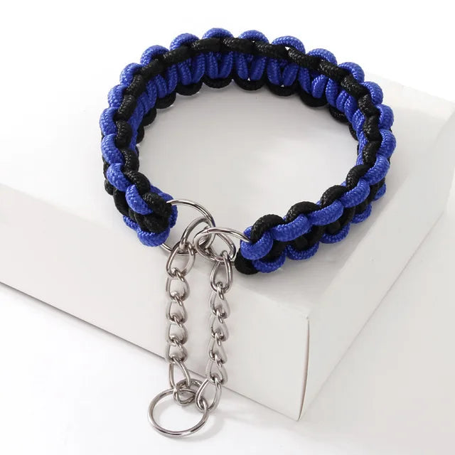 Paracord Chain Martingale Collar