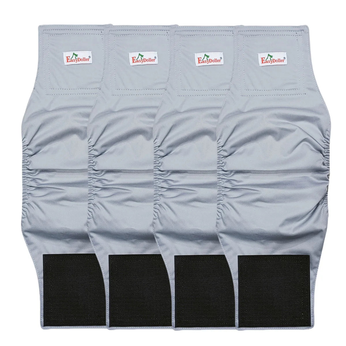 4 Pcs Washable Male Dog Belly Band