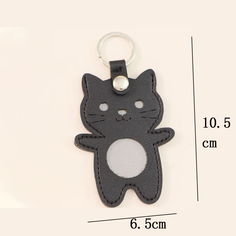 Cat Hair Memorial Keychain
