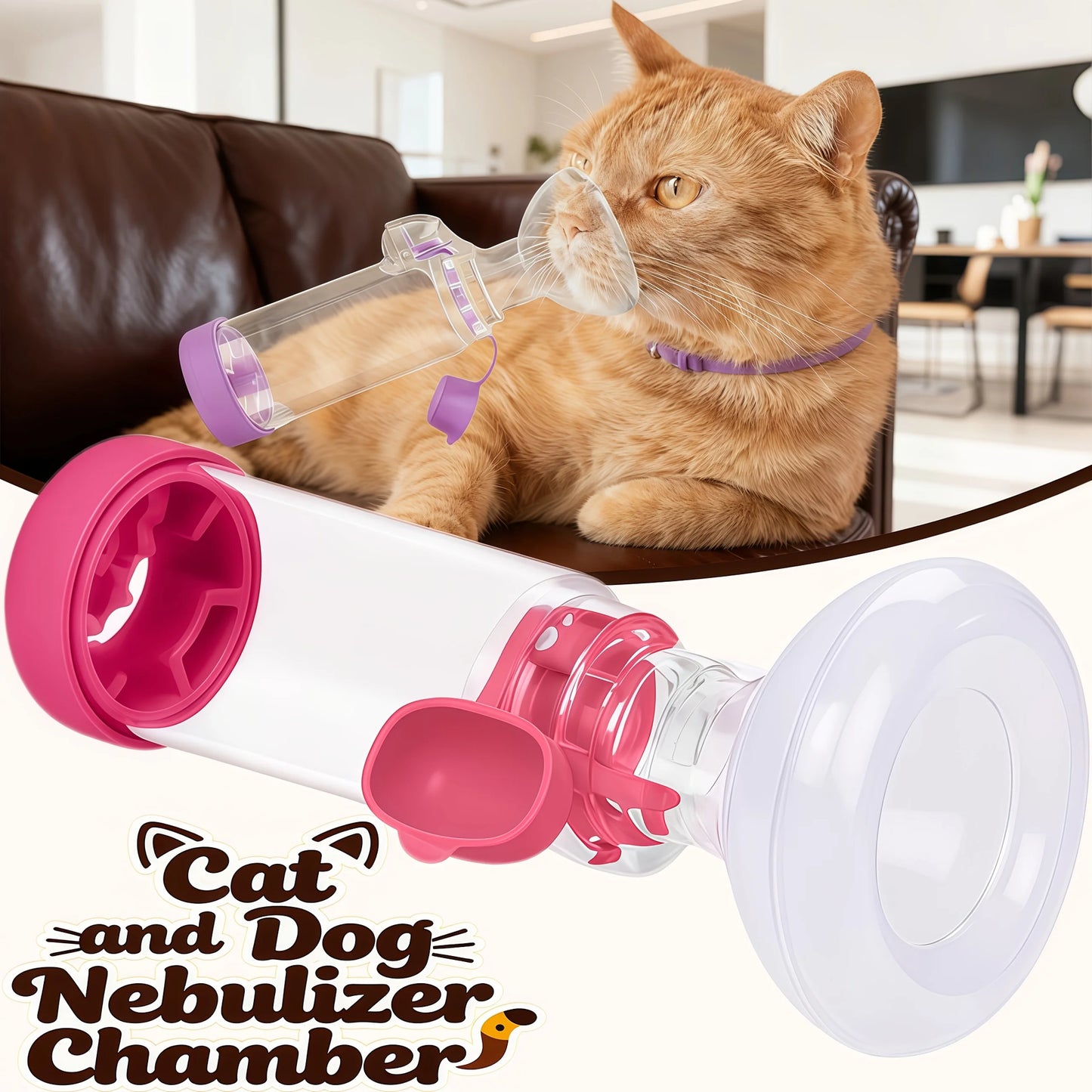 Pet Inhaler Spacer