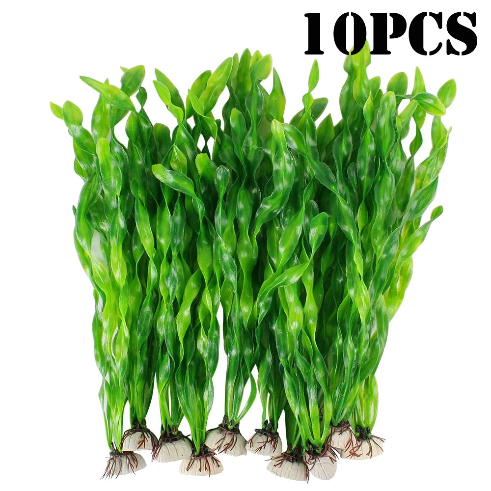 5/10pcs Artificial Aquarium Plants