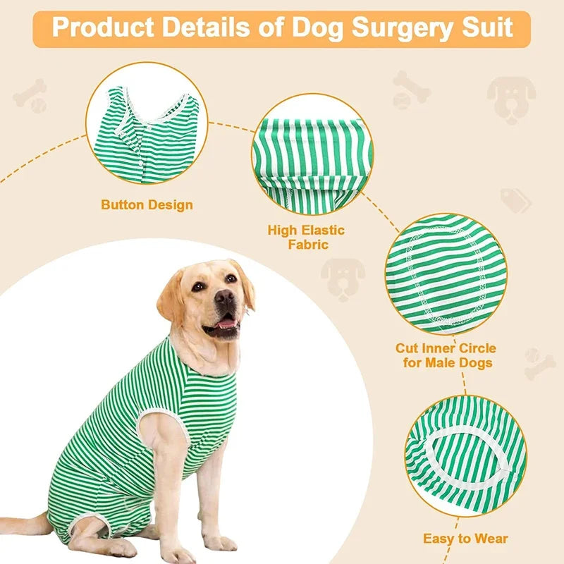 Medium/ Large Dog Recovery Suit