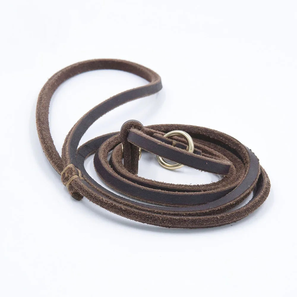 Real Leather Slip Lead