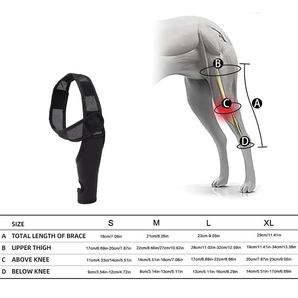 Dog Leg Recovery Brace