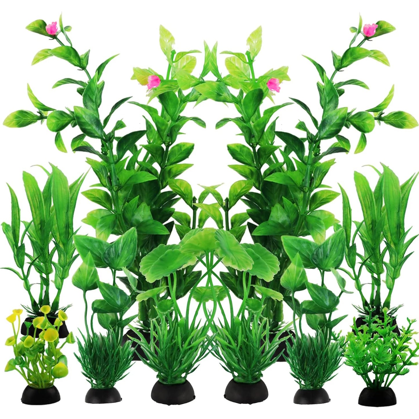 9/10pc Artificial Aquarium Plants