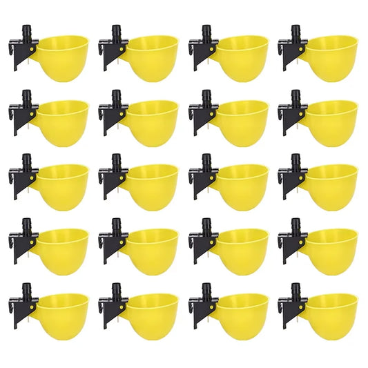 20Pcs Automatic Poultry Water Cups