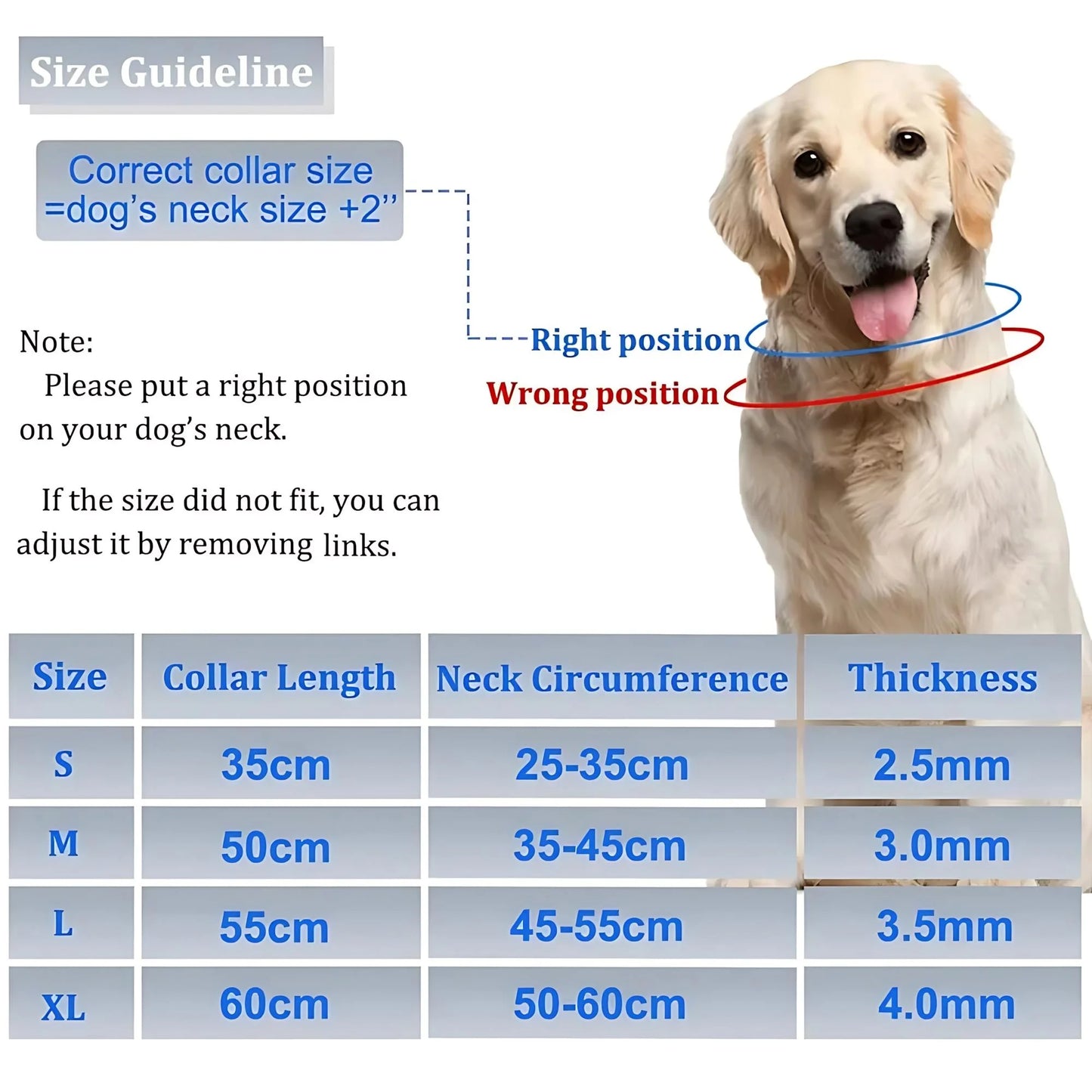 Quick Release Prong Collar