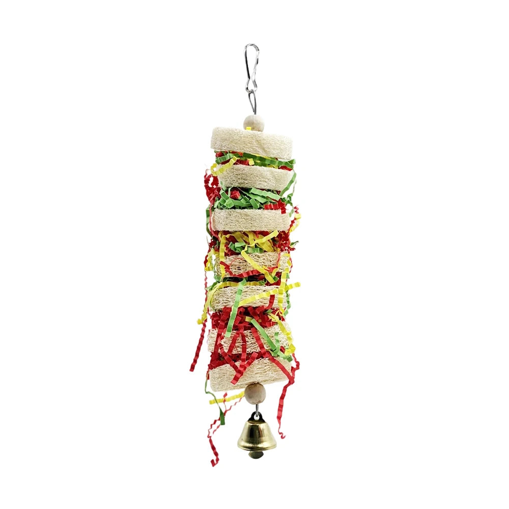 Loofah Bird Toy