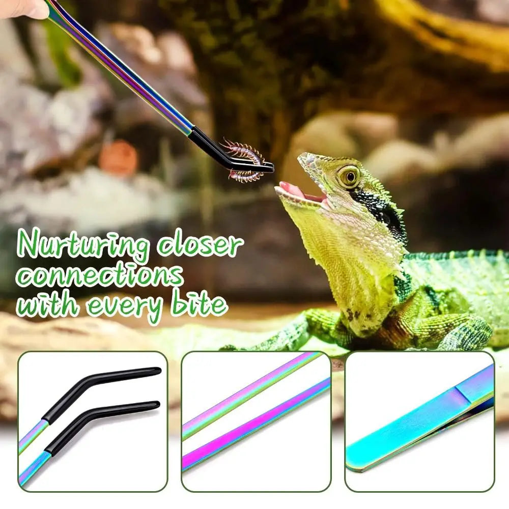 2pc Stainless Steel Feeding Tongs