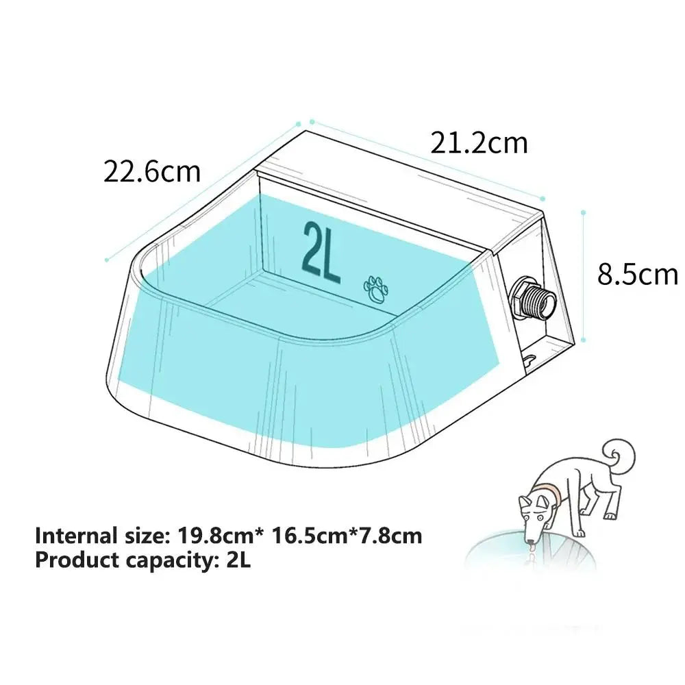 2L Pet Bowl Float Valve Auto Fill