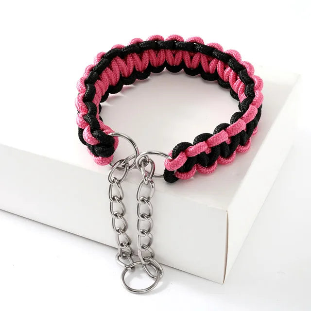 Paracord Chain Martingale Collar