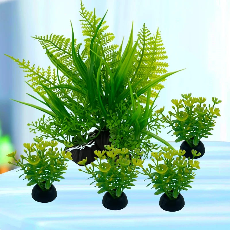 5pc Aquarium Plant Decor