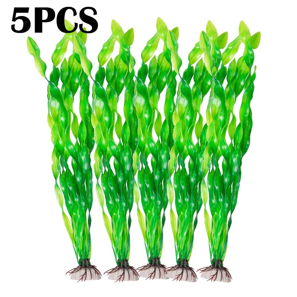 5/10pcs Artificial Aquarium Plants