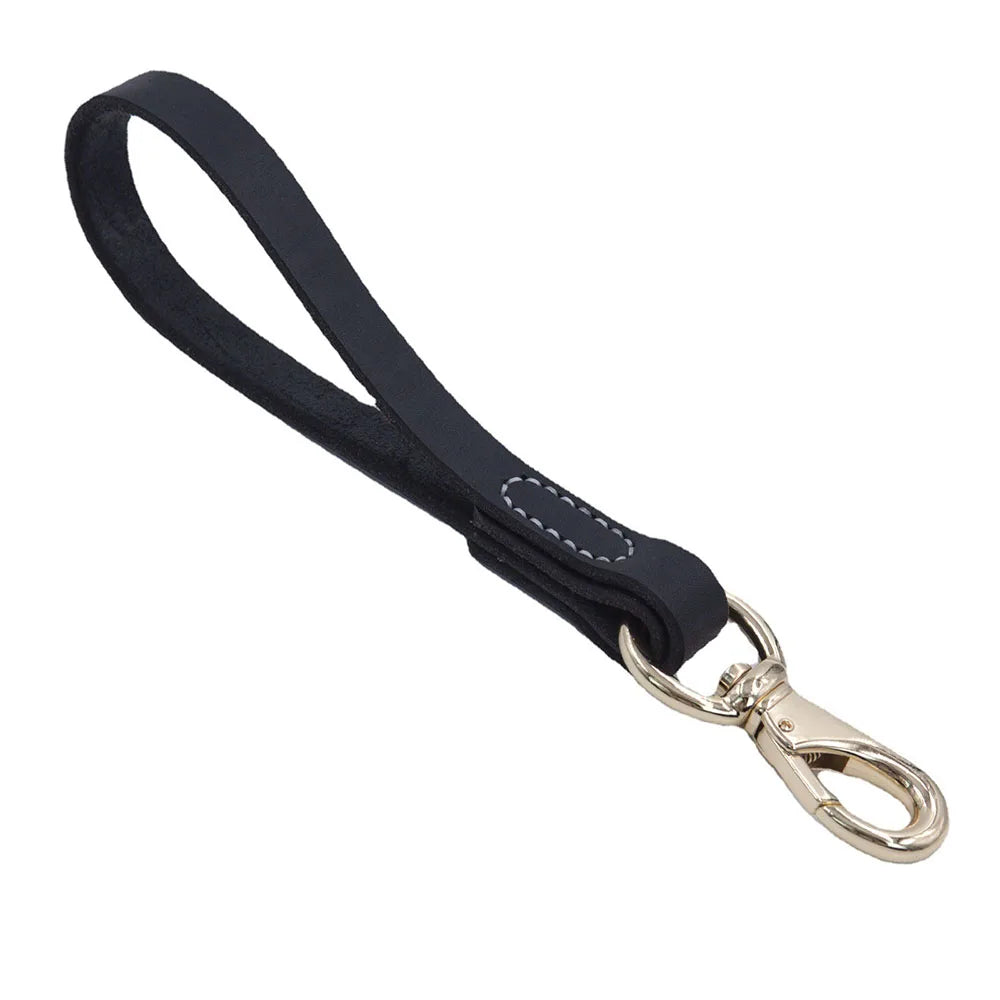 Real Leather Traffic Leash