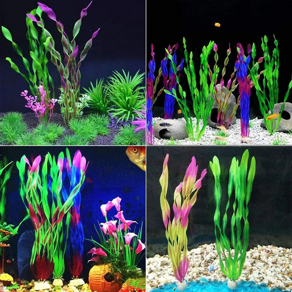 5/10pcs Artificial Aquarium Plants