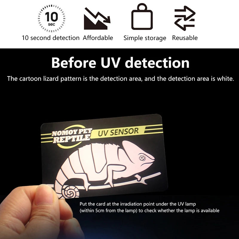 Reptile UV Test Card