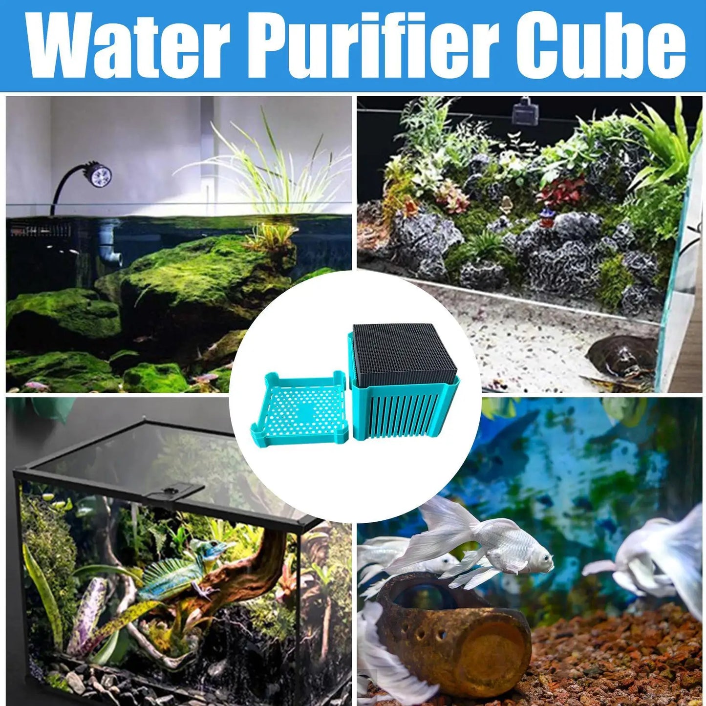 Aquarium Activated Carbon Sponge Filter