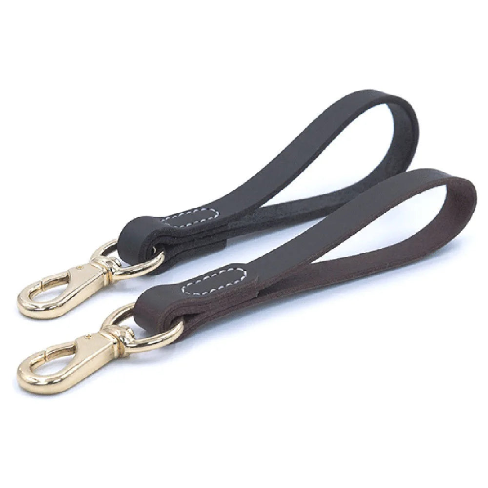 Real Leather Traffic Leash