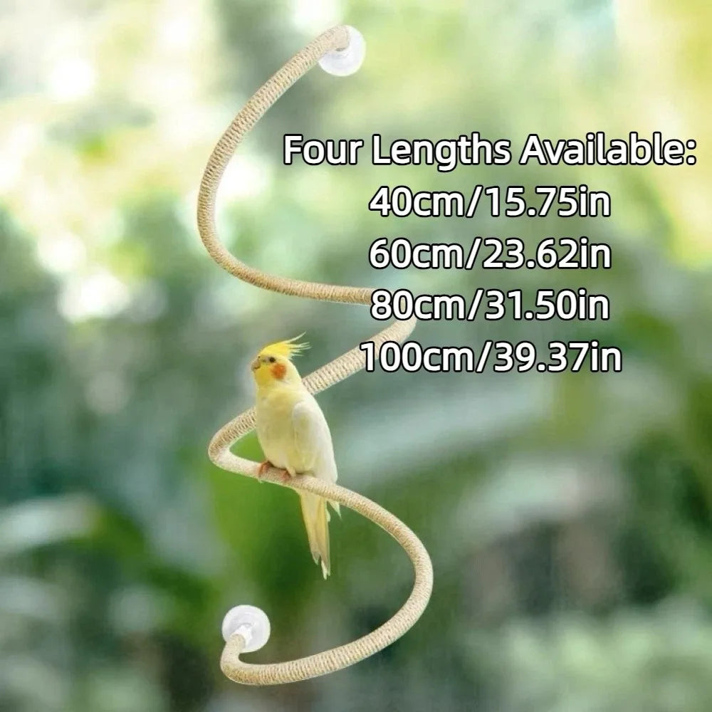 Bendable Rope Perch